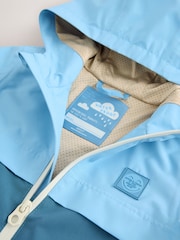 Blue Waterproof Lightweight Anorak Coat (3mths-7yrs) - Image 9 of 10