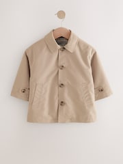 Neutral Shower Resistant Trench Coat (3mths-7yrs) - Image 6 of 11