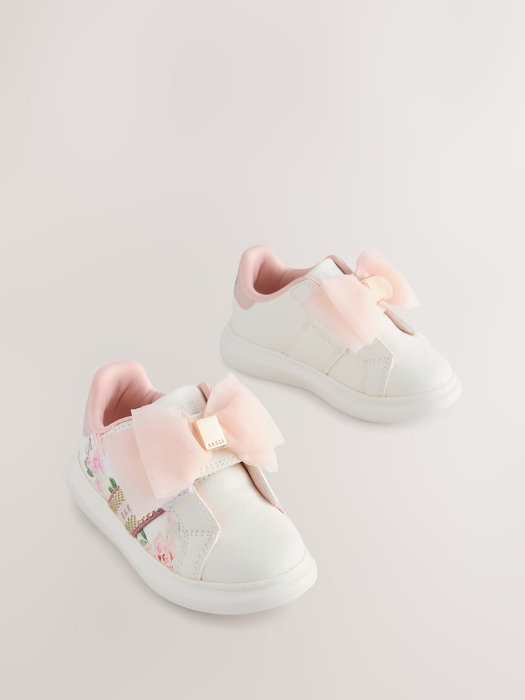 Baker by Ted Baker Girls Branded Tape Chunky Trainers - Image 1 of 5