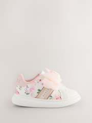 Baker by Ted Baker Girls Branded Tape Chunky Trainers - Image 2 of 5