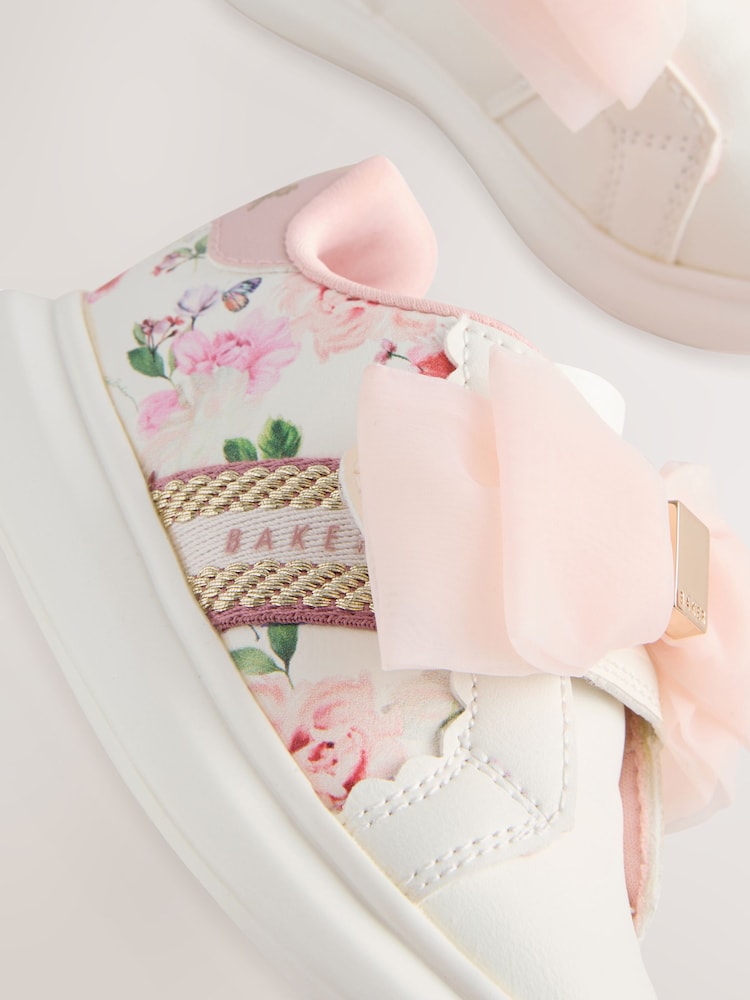 Baker by Ted Baker Girls Branded Tape Chunky Trainers - Image 3 of 5