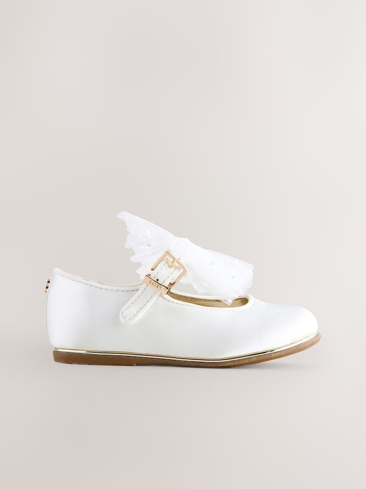 Baker by Ted Baker Girls Mary Jane Bow Occasion Shoes - Image 3 of 6