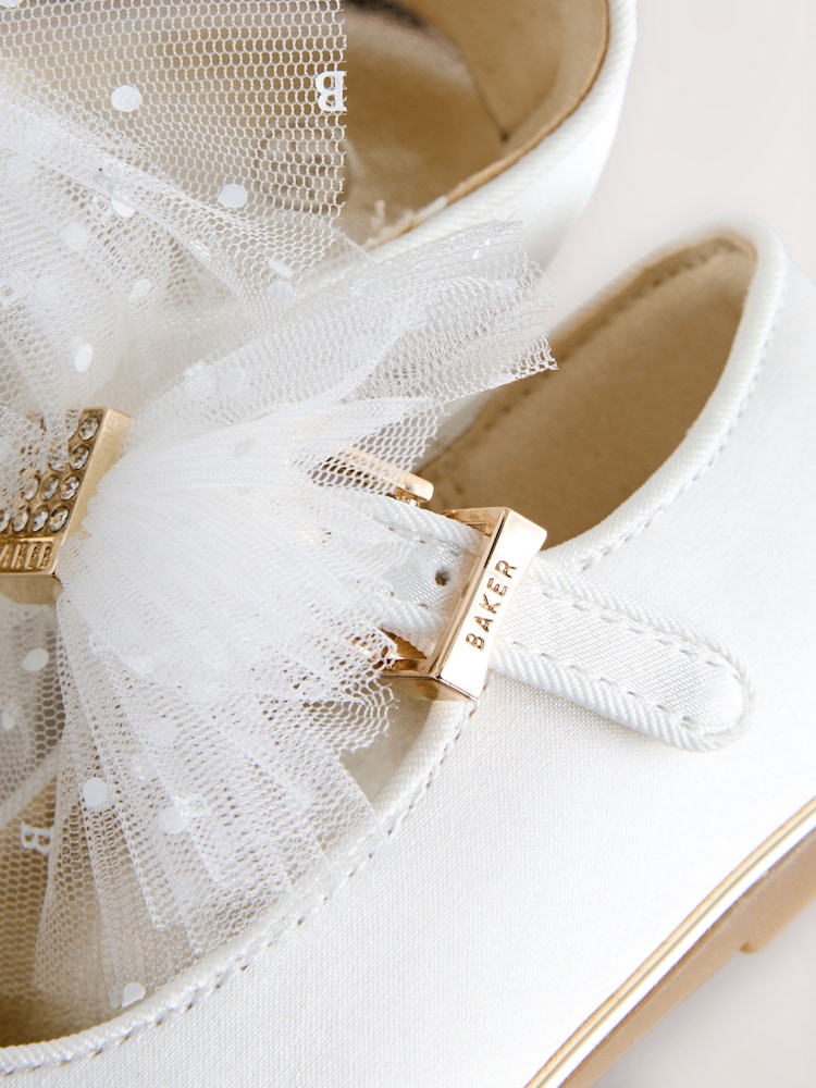 Baker by Ted Baker Girls Mary Jane Bow Occasion Shoes - Image 5 of 6