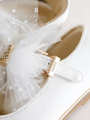 Elfenbein - Baker by Ted Baker Mädchen Mary-Jane-Festschuhe mit Schleife - Bild 7 von 8