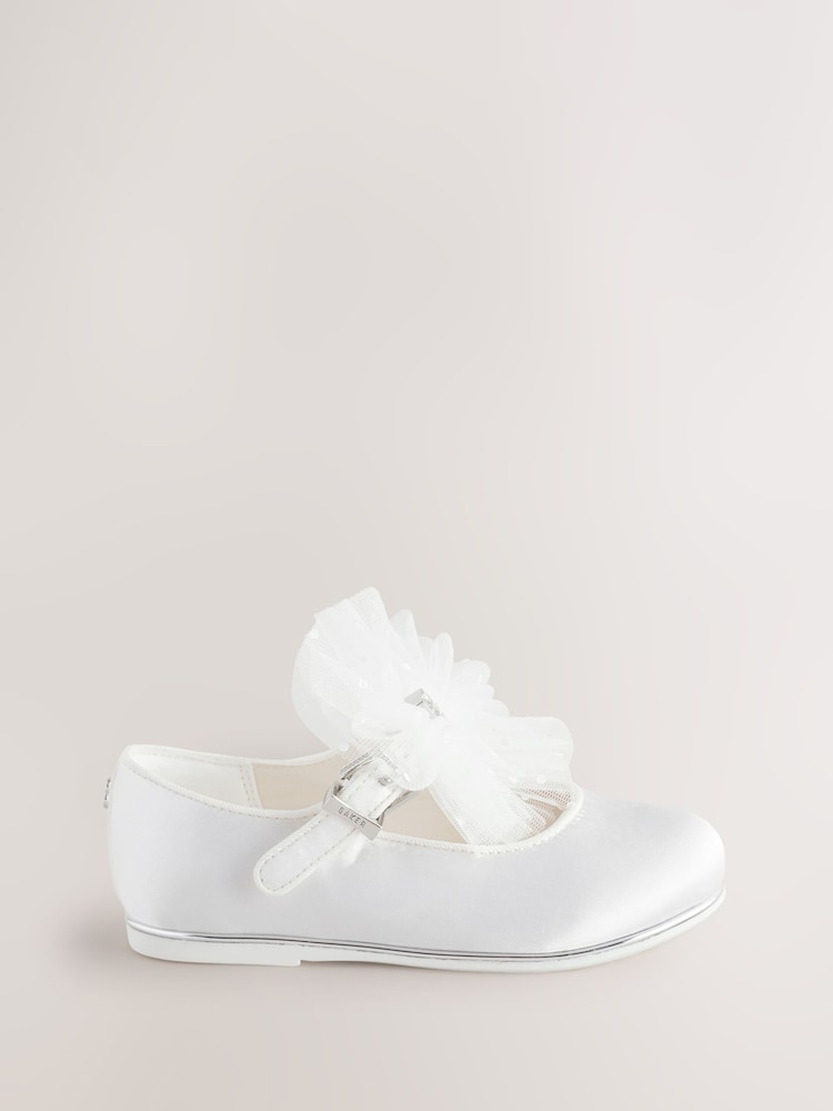 Weiß - Baker by Ted Baker Mädchen Mary-Jane-Festschuhe mit Schleife - Bild 2 von 6 Weiß - Baker by Ted Baker Mädchen Mary-Jane-Festschuhe mit Schleife - Bild 2 von 6