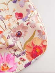 Natural Calm Floral Baby Weaning And Feeding Sleeved Bib - Image 6 of 7