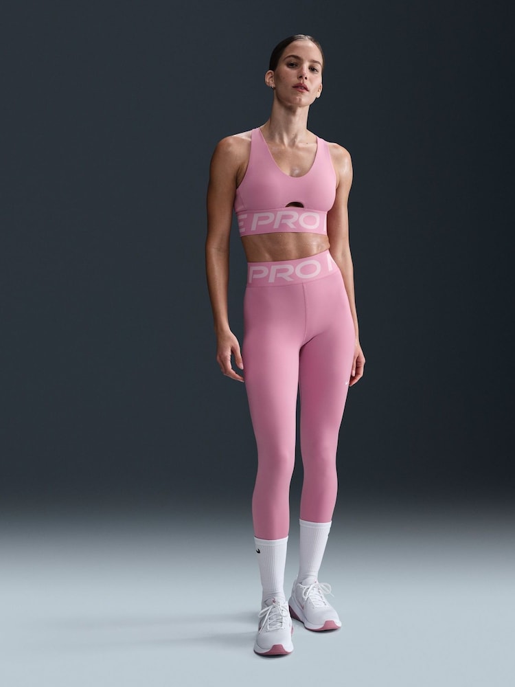 Elemental Pink - Nike, Pro Sculpt Dri-FIT, Leggings mit hoher Taille - Bild 1 von 1