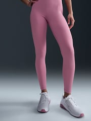 Nike Elemental Pink Pro Sculpt Dri-FIT High-Waisted Leggings - Image 3 of 6