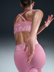 Nike Elemental Pink Pro Sculpt Dri-FIT High-Waisted Leggings - Image 5 of 6