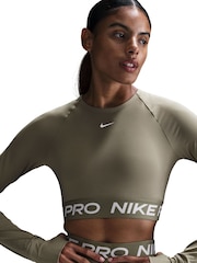 Top corto de manga larga Pro Dri-FIT de Nike - Imagen 5 de 11