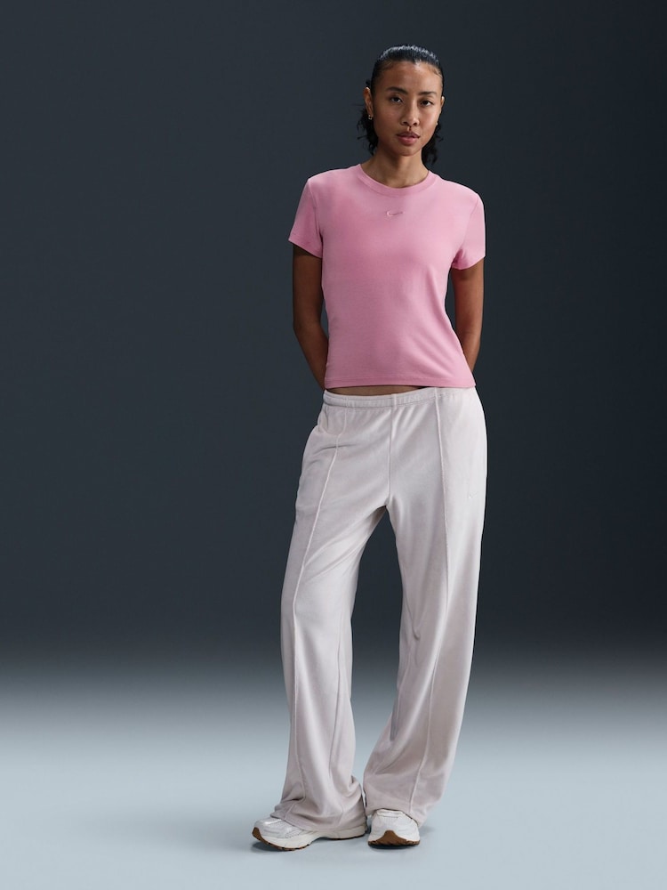 Nike Elemental Pink Chill Knit T-Shirt - Image 1 of 10