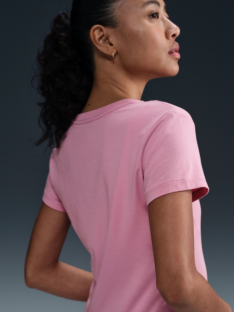 Nike Elemental Pink Chill Knit T-Shirt - Image 10 of 10