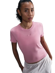 Nike Elemental Pink Chill Knit T-Shirt - Image 6 of 10