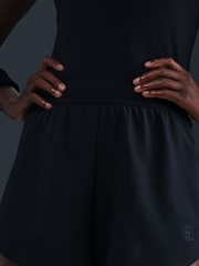 Nike Black Dri-FIT Court Ace Advantage Tennis Shorts - Image 6 of 7