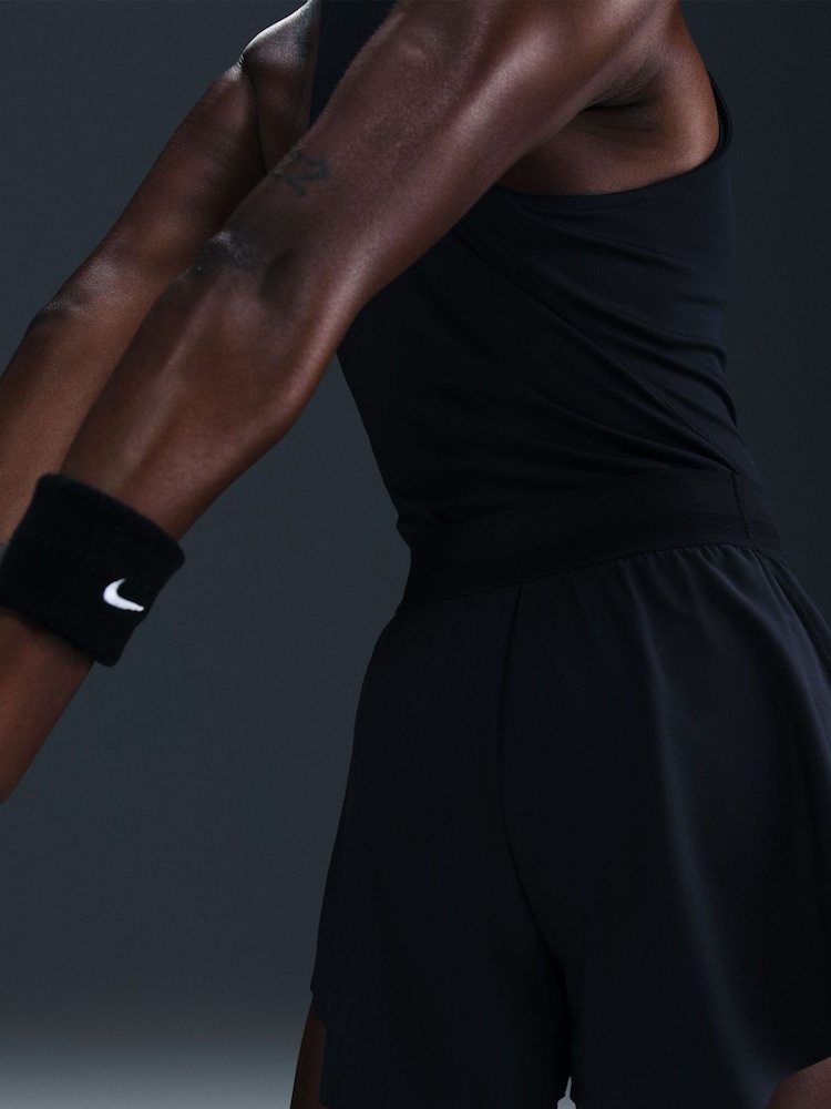 Nike Black Dri-FIT Court Ace Advantage Tennis Shorts - Image 7 of 7