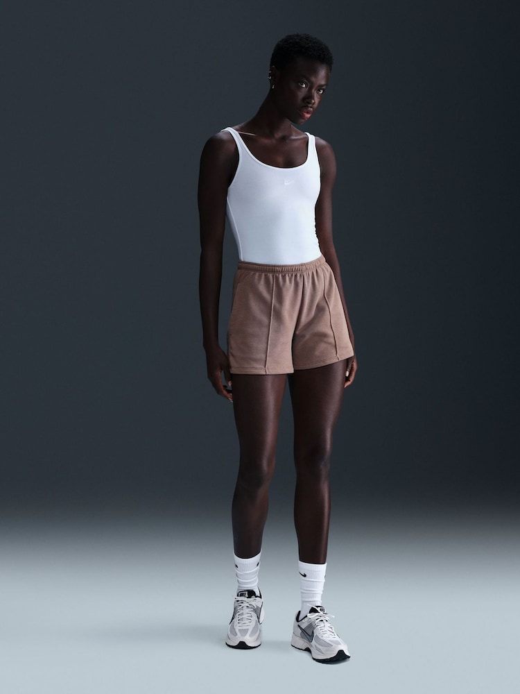 Nike White Chill Knit Tank Top - Image 1 of 13