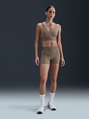 Ruskea - Nike Pro Sculpt Korkea vyötärö 3 Pyöräilyshortsit - Kuva 1 / 5