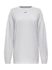 Nike White Oversized Sportswear Essential Long-Sleeve T-Shirt - Image 6 of 6