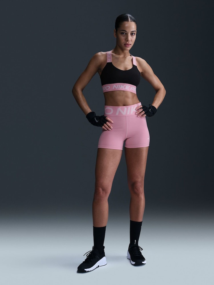 Elemental Pink - Nike Pro Sculpt Radlerhose mit hohem Bund, 3 - Bild 1 von 1