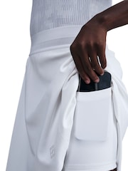 Nike White Dri-FIT Court Ace Advantage Tennis Skirt - Image 7 of 7