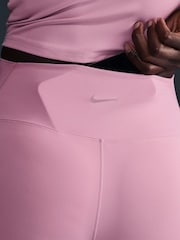 Elemental Pink - Nike One High-Waisted Cycling Shorts With Pockets - Bild 10 von 12