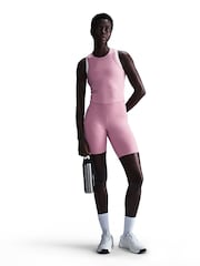Elemental Pink - Nike One High-Waisted Cycling Shorts With Pockets - Bild 3 von 12