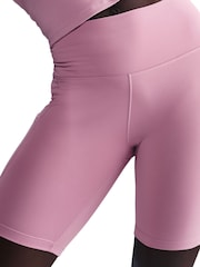 Elemental Pink - Nike One High-Waisted Cycling Shorts With Pockets - Bild 4 von 12
