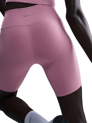 Elemental Pink - Nike One High-Waisted Cycling Shorts With Pockets - Bild 7 von 12