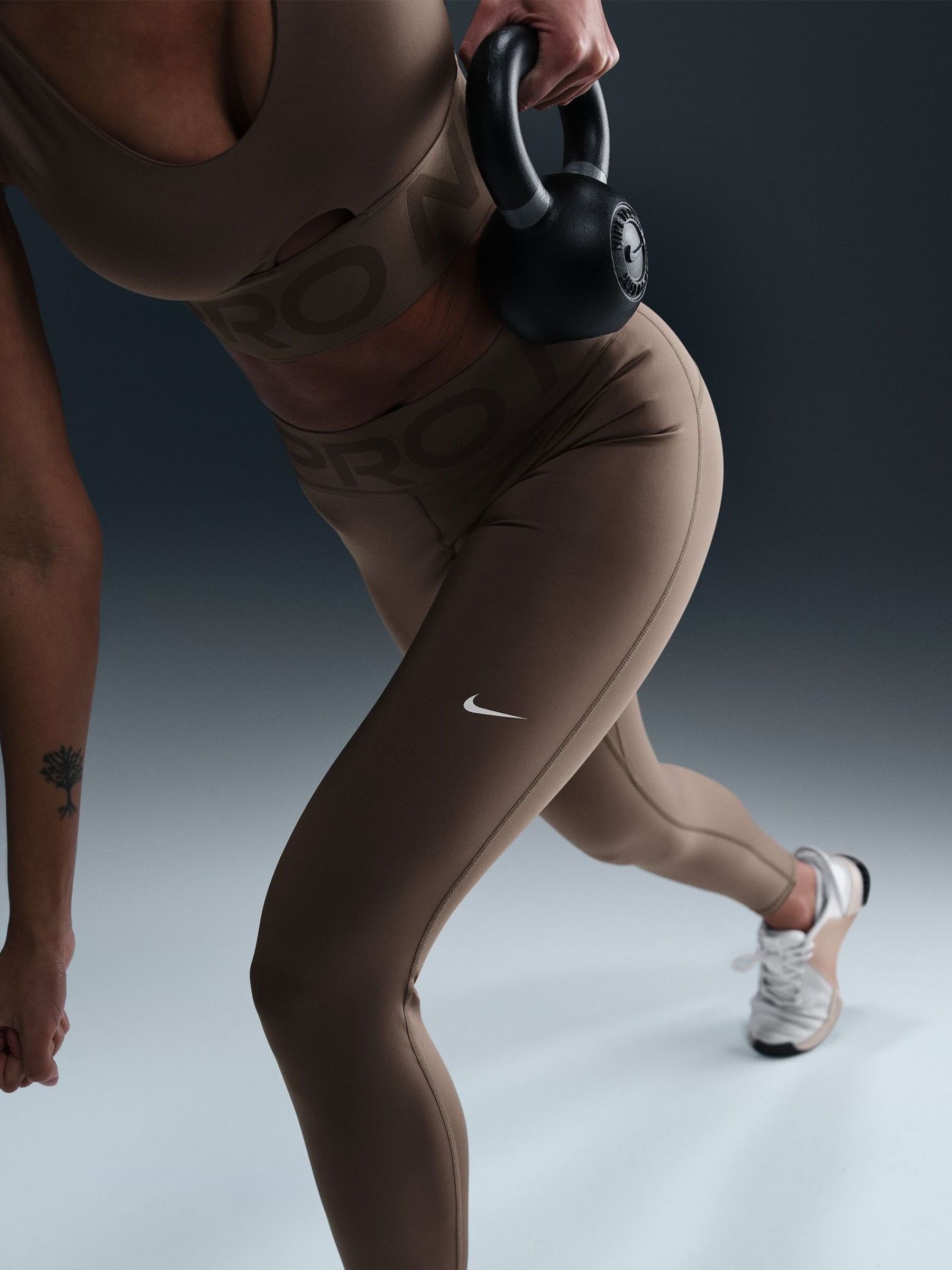 nike dri fit knee length leggings