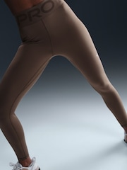 Nike Brown Pro Sculpt Dri-FIT High-Waisted Leggings - Image 5 of 5