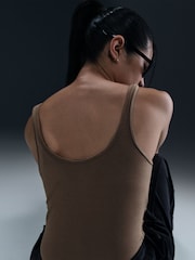 Nike Brown Chill Knit Tank Top - Image 4 of 12