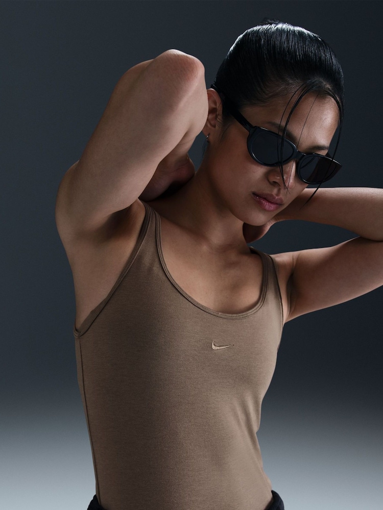 Maro - Top Nike Chill Knit fără mâneci - Image 6 of 12