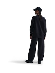 Nike Black Oversized Phoenix Fleece Crew Neck Sweatshirt - Image 2 of 9