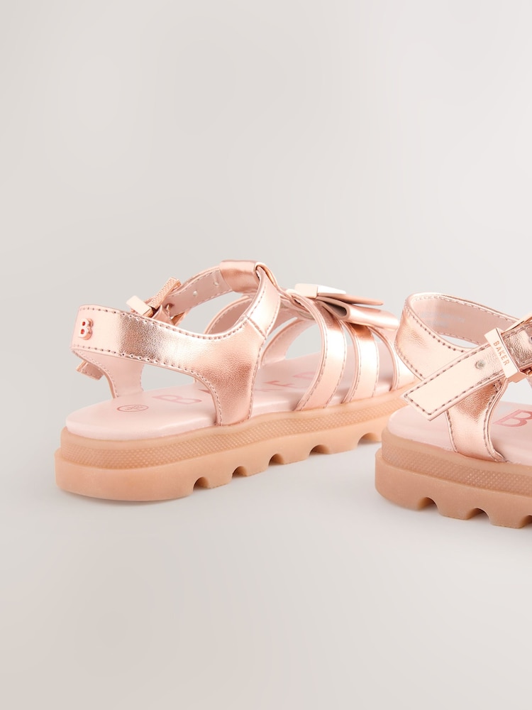 Baker by Ted Baker Girls Fisherman Bow Sandals - Image 4 of 5
