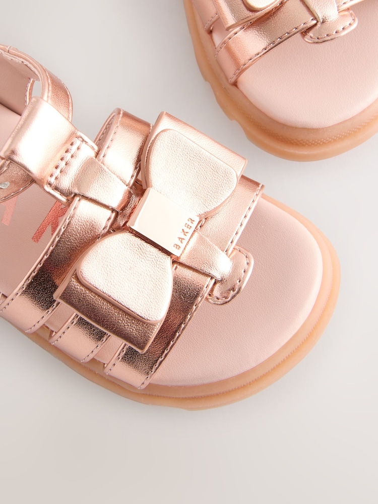 Baker by Ted Baker Girls Fisherman Bow Sandals - Image 5 of 5