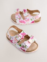 Baker by Ted Baker Girls Footbed Sandals With Bow - Image 1 of 6
