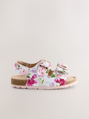 Baker by Ted Baker Girls Footbed Sandals With Bow - Image 2 of 6