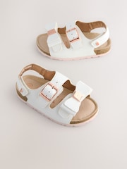 Baker by Ted Baker Girls Footbed Sandals With Bow - Image 1 of 6