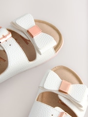 Baker by Ted Baker Girls Footbed Sandals With Bow - Image 4 of 6