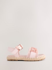 Baker by Ted Baker Girls Pink Charm Sandals - Image 2 of 5