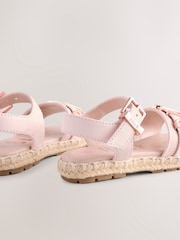 Baker by Ted Baker Girls Pink Charm Sandals - Image 4 of 5
