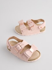 Baker by Ted Baker Girls Footbed Sandals With Bow - Image 1 of 6