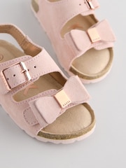 Baker by Ted Baker Girls Footbed Sandals With Bow - Image 4 of 6