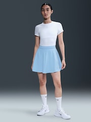 Nike Physic Blue Dri-FIT Court Ace Advantage Tennis Skirt - Image 1 of 4