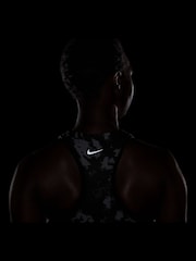 Nike Black One Fitted Dri-FIT Printed Tank Top - Image 11 of 11