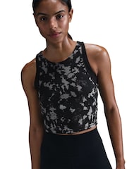 Nike Black One Fitted Dri-FIT Printed Tank Top - Image 8 of 11