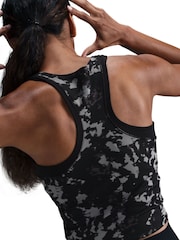 Nike Black One Fitted Dri-FIT Printed Tank Top - Image 9 of 11