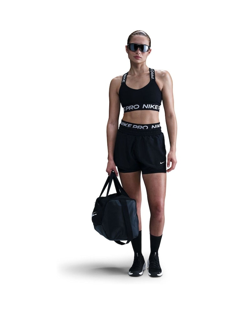 Nike Black Pro Light Support Non Padded Sports Bra - Image 1 of 5
