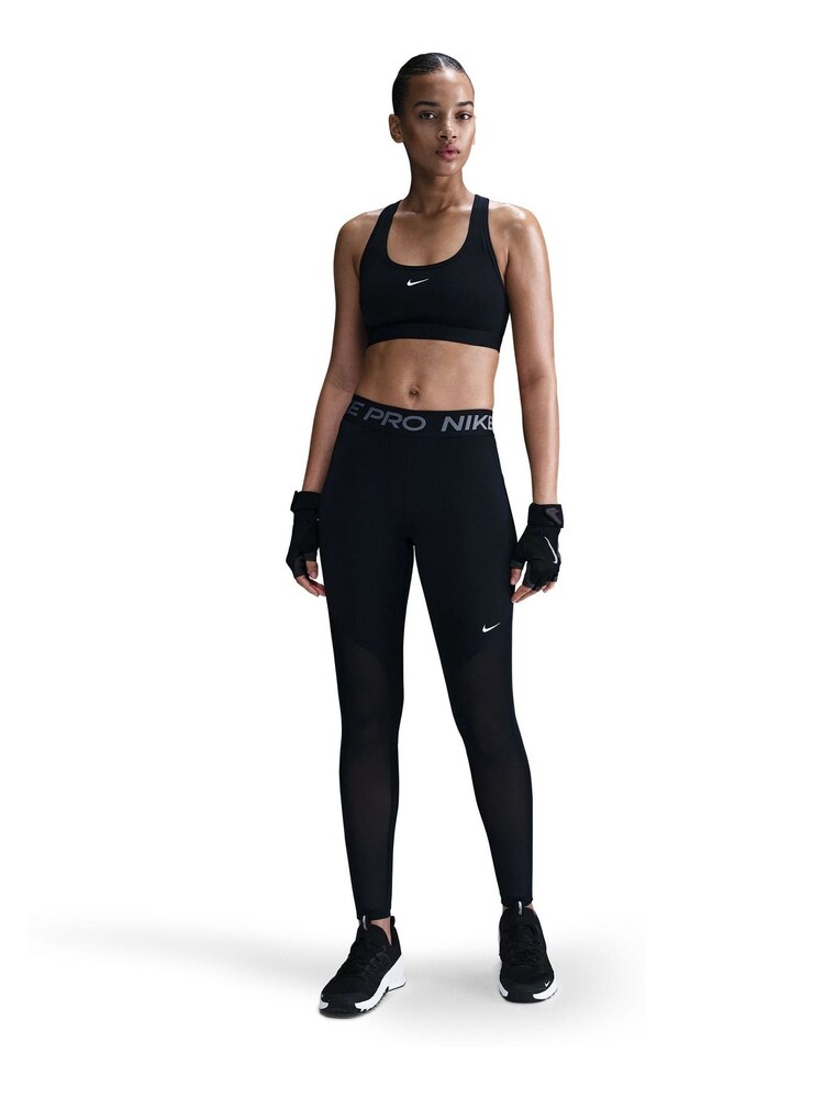 Черный - Леггинсы с классической талией Nike Pro - Image 1 of 5