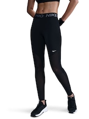 Черный - Леггинсы с классической талией Nike Pro - Image 3 of 5